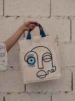 Load image into Gallery viewer, No Evil Allowed Canvas Tote Bag
