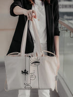 Load image into Gallery viewer, The Sound Of Silence Tote Bag
